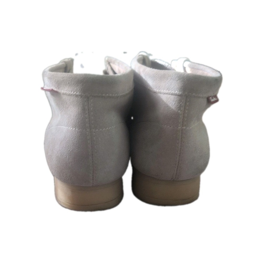 Clarks Originals Wallabee Boots Men's Size 12 Beige Suede Crepe Sole Chukka Shoe - Picture 4 of 8